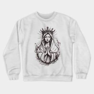 Hail Mary Prayer Crewneck Sweatshirt